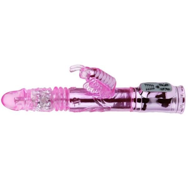 BAILE - RECHARGEABLE VIBRATOR WITH ROTATION AND THROBBING BUTTERF STIMULATOR 5